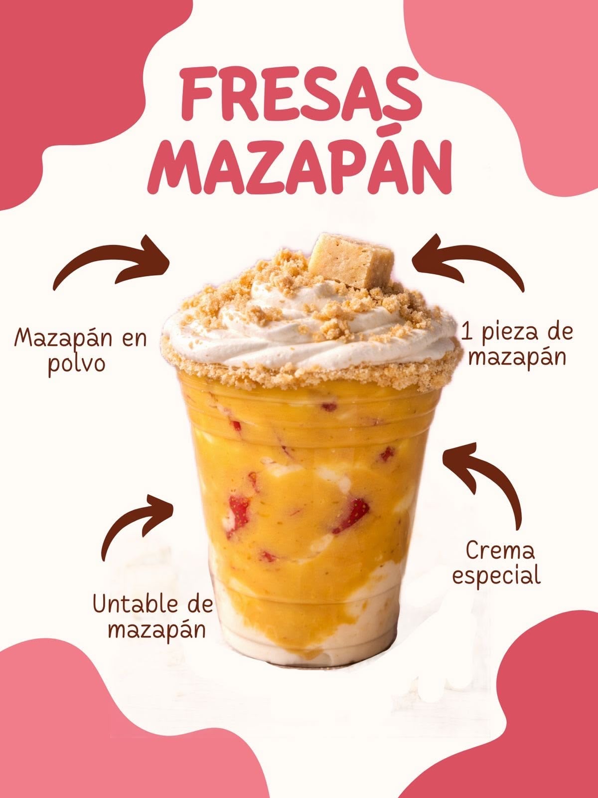Fresas Mazapán